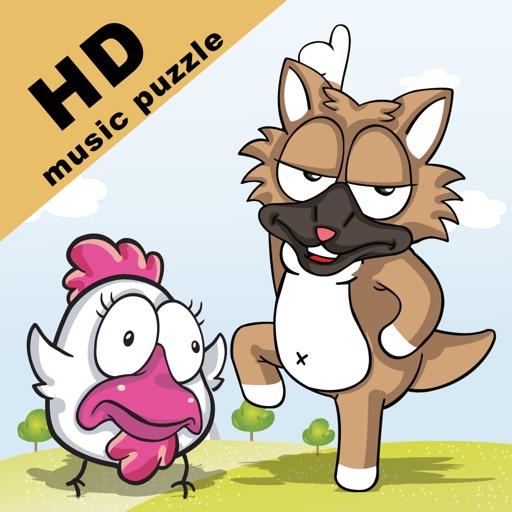 ChickyFox™ - Kids Music Video Puzzle icon