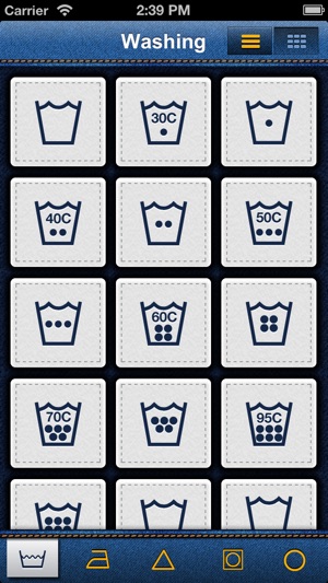 Laundry Symbols