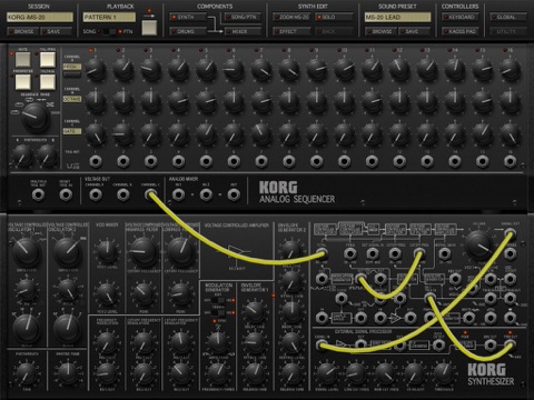 KORG iMS-20 screenshot 2