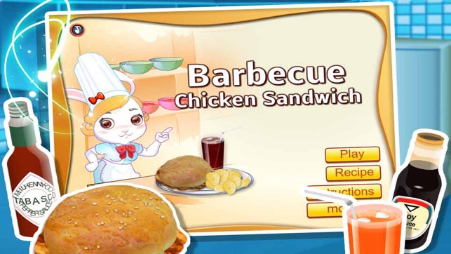 Barbecue Chicken Sandwich-Cooking Games(圖1)-速報App