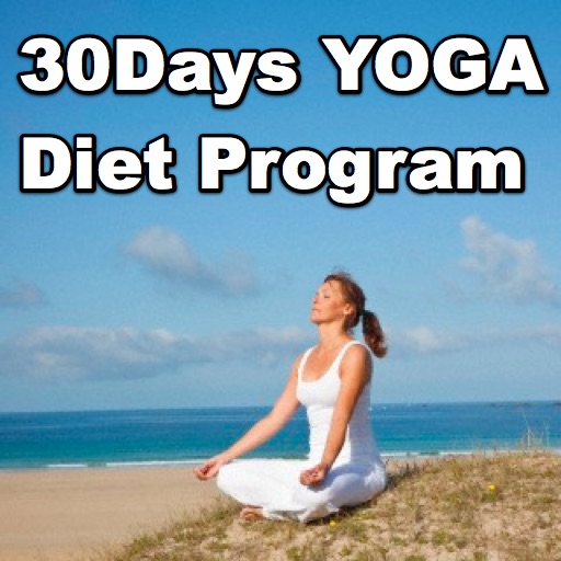 Yoga 30Days Diet Program - Self at home - 3Min 1Day icon