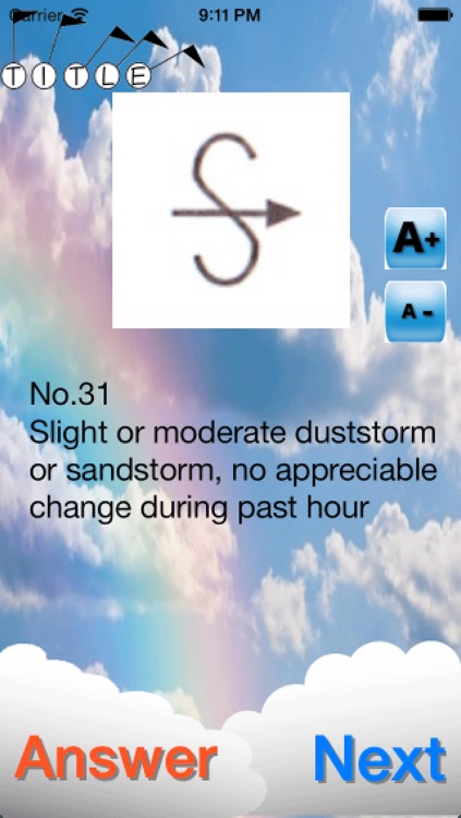 Weather Symbols