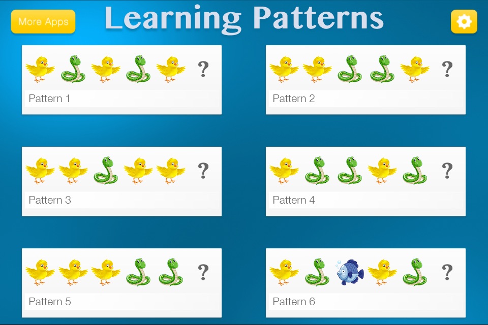 Learning Patterns PRO - Help Kids Develop Critical Thinking and Pattern Recognition Skills screenshot 2