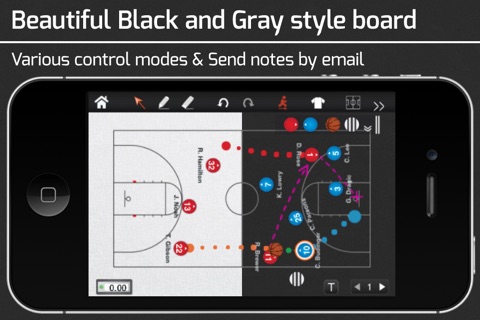 CoachNote Handball & Korfball, Beach Hand Ball : Sports Coach’s Interactive Whiteboard screenshot 2