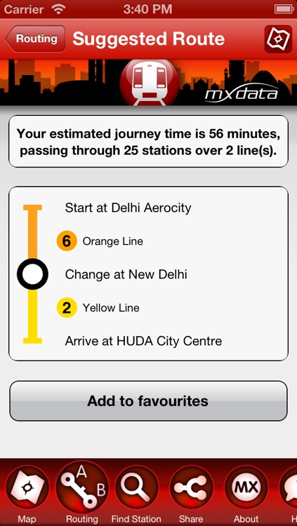 Delhi Metro - Map and Route Planner screenshot-3