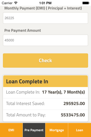 Quick EMI Calculator screenshot 4