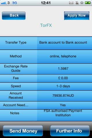 Foreign Currency Compare screenshot 3