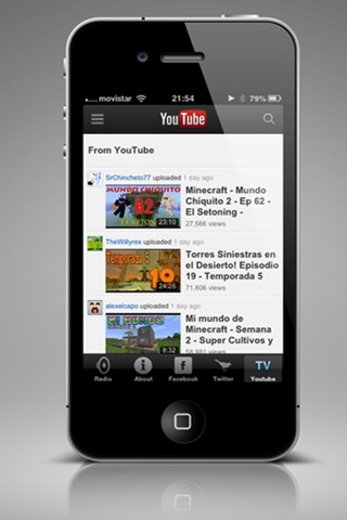 iRadio - Unlimited internet music and video streaming screenshot 2