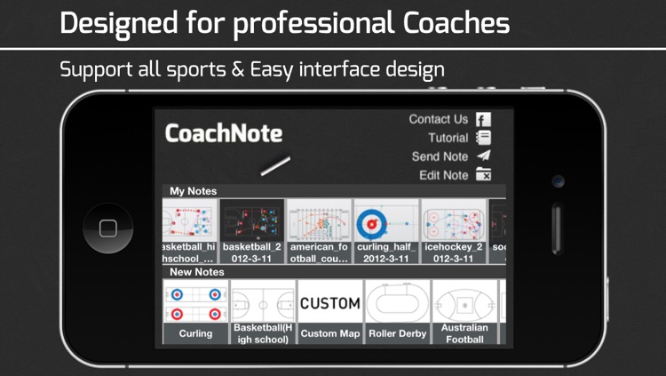 CoachNote  Football & Rugby ( Austrailian, American, Arena, England, Gaelic, Under Water, Touch ) : Sports Coach’s Interactive Whiteboard