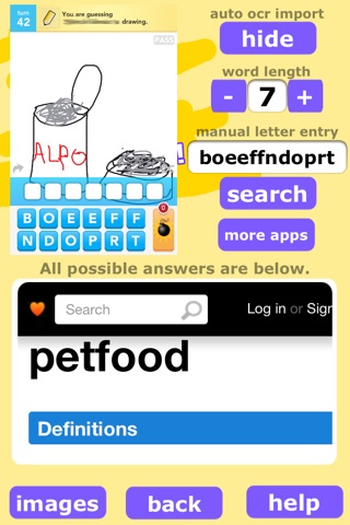 All Words for Draw Something Free screenshot 2