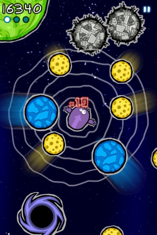 Crunchy Planets - An addictive planet eating game! screenshot 4