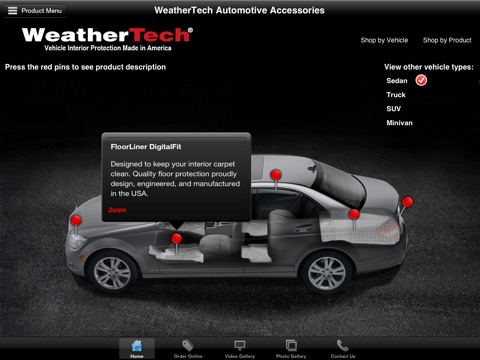 WeatherTech screenshot 2