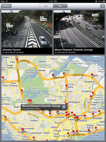 Trafficam SG for iPad (XL) screenshot 2