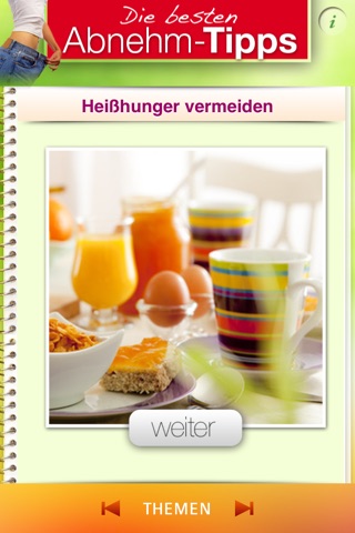 Abnehm-Tipps - Die besten Tipps & Tricks zum Abnehmen und Schlankbleiben! screenshot 3
