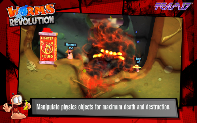 Worms Revolution - نسخه Deluxe اسکرین شات