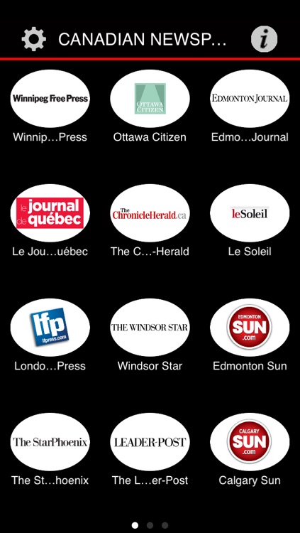 Canadian Newspapers Plus - Canada News by sunflowerapps screenshot-4