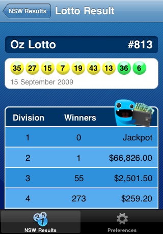 Lotto Results screenshot 3
