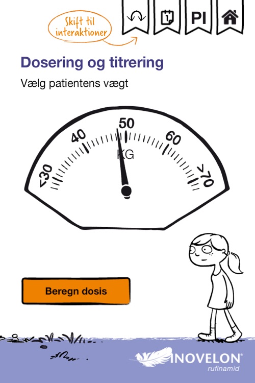 Inovelon Dosing App for iPhone - Denmark
