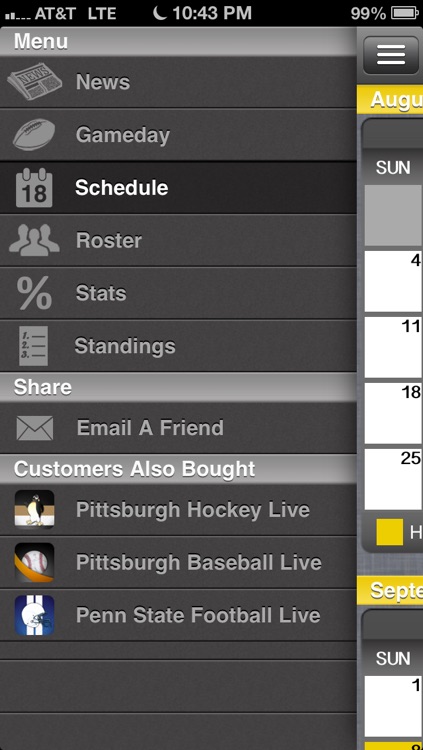 Pittsburgh Football Live screenshot-3