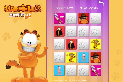 Garfield's Match Up screenshot 3