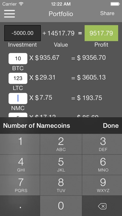 Space Cash: Bitcoin/Altcoin Ticker + Tracker ~ BTC LTC DRK DOGE +++