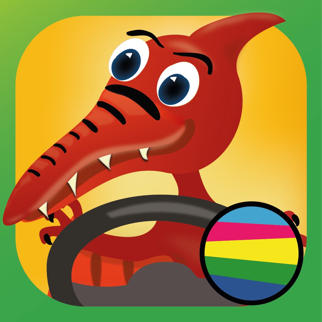 Kids Car Ride Dinosaurs Puzzle (great adventure game for those who love driving, jigsaws and dinos) icon