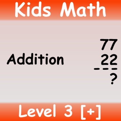 Kids Math Addition Level 3 icon