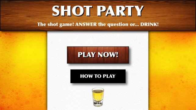 Shot party - The social drinking game(圖1)-速報App