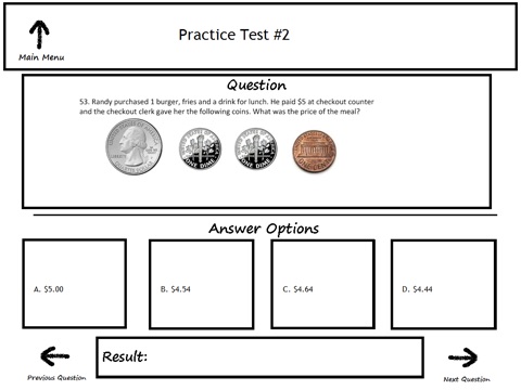 California STAR® Grade 3 Math  Practice Test screenshot 2