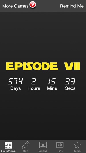 Countdown - Star Wars: Episode VII Editi