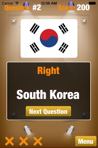 World Flags Championship : Best Free Addictive Time Killer Brain Puzzle  Challenge  Game screenshot 3