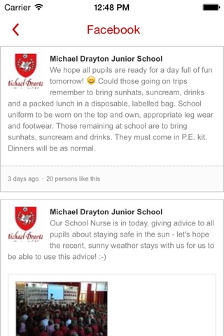 Michael Drayton Junior School screenshot 3
