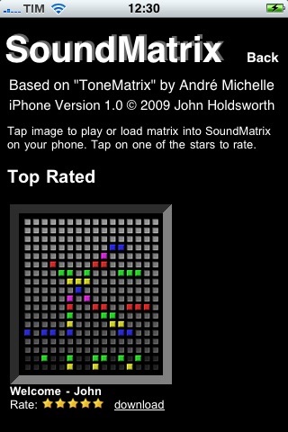 SoundMatrix II - ToneMatrix for iPhone screenshot 3