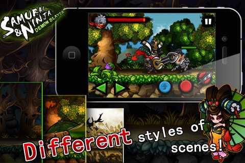 Samurai And Ninja - Demon Slayer screenshot 4