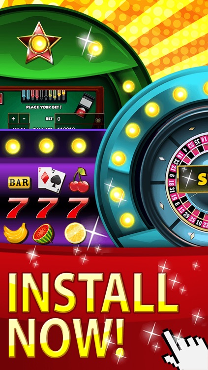 100 Casino Slots - Bingo, Poker Deluxe, Blackjack And More Machines screenshot-4