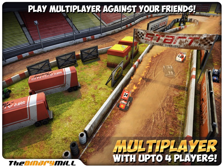 Mini Motor Racing HD screenshot-3