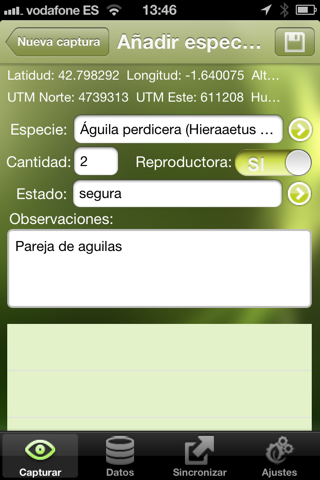 Cuadernos de campo screenshot 3