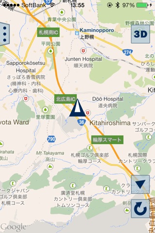 BlueGPS screenshot 3