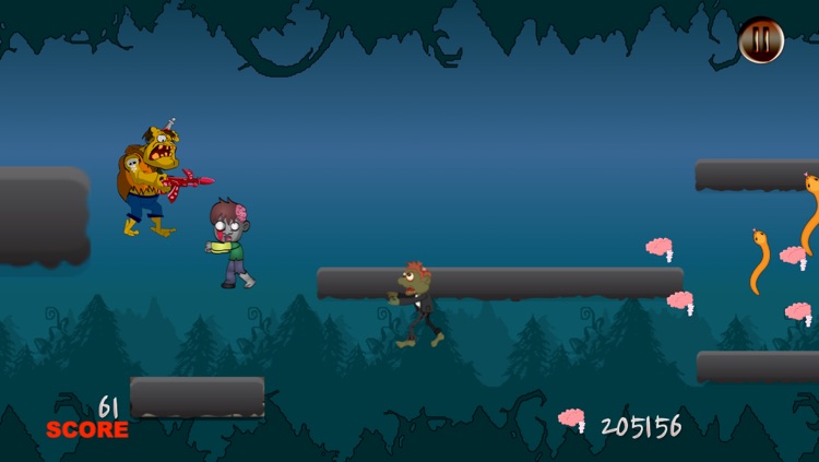 Monster Shooter Hunting Evil Zombie Quest - Jumping For Brain Run Free