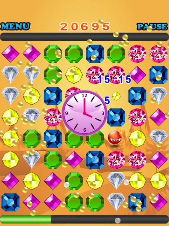 Amazing Jewel Crush Pro HD screenshot-3