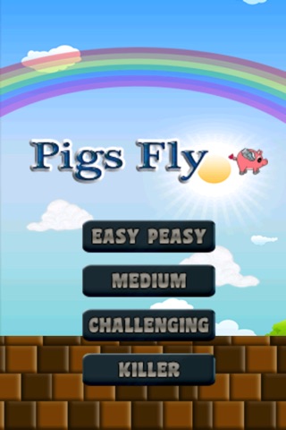 Pigs Might Fly: A Mega Defy Gravity Danger Dodge Flap & Chase screenshot 3
