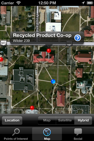 Oberlin College Eco Tour screenshot 2