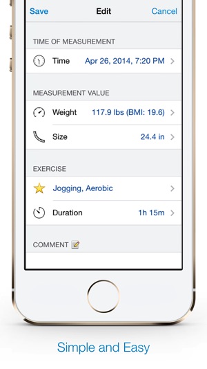 Weight Size Diary free(圖4)-速報App