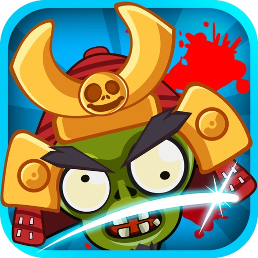 Tiny Ninja vs Samurai Zombie Story: Run Slash Tap Adventure