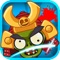 Tiny Ninja vs Samurai Zombie Story: Run Slash Tap Adventure
