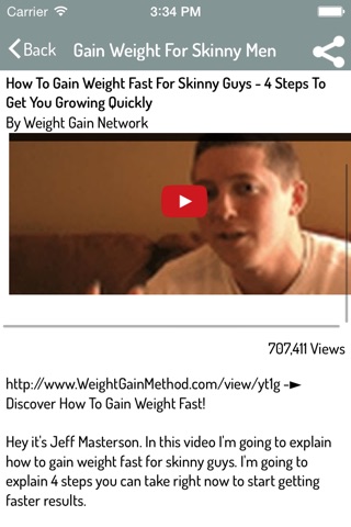 How To Gain Weight - Video Guide screenshot 4