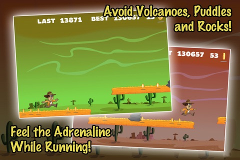 Speedy Rodriguez - Run and Jump over Platforms in the Mexican Desert screenshot 4