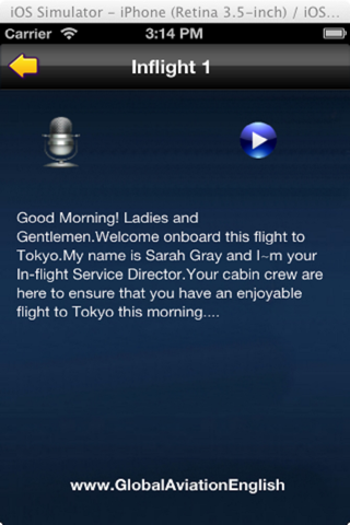 Flight Attendant Announcement screenshot 4