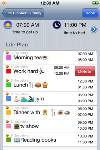 Life Planner Free screenshot 3