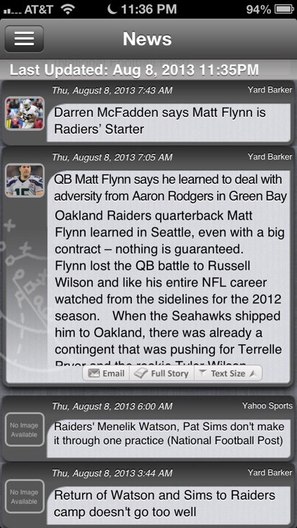 Oakland Football Live